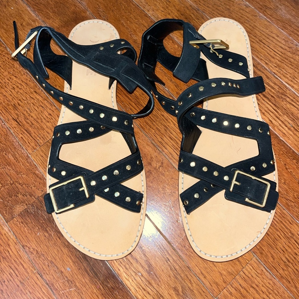 🖤NWOT ZADIG en VOLTAIRE suede studded sandals🖤 size 41